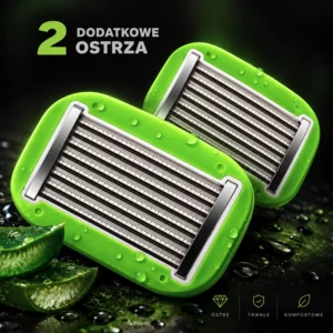 2 ostrza do ŁYSO