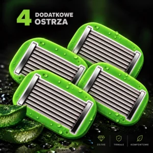 4 ostrza do ŁYSO