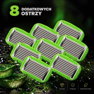 8 ostrzy do ŁYSO
